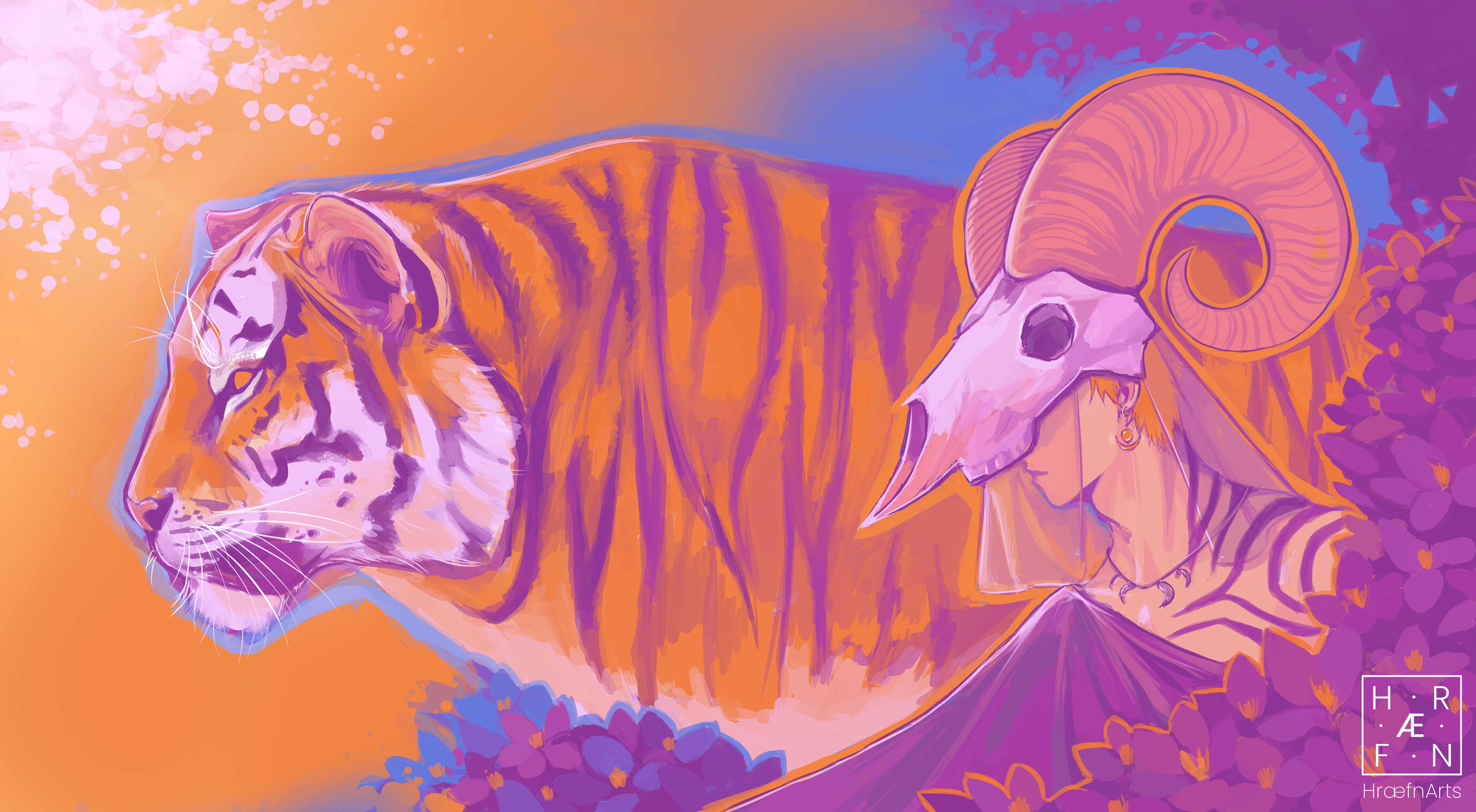 Orange &amp; Lilac (OC)